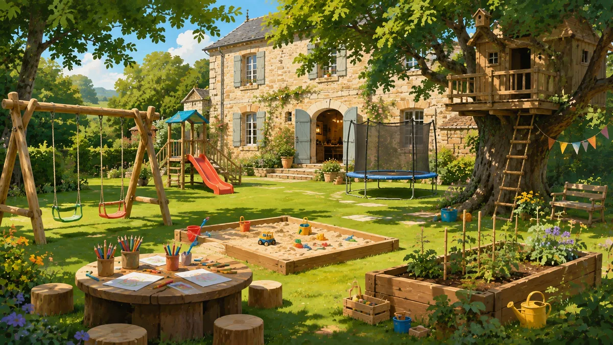 Activités enfants en gîte de groupe : occuper les 3-12 ans pendant un week-end