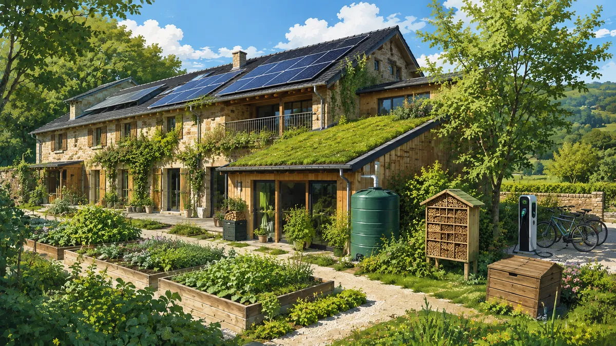 Gîte de groupe éco-responsable : séjour durable et engagé