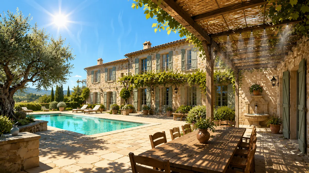 Gîte de groupe en été : survivre à la chaleur et profiter à fond