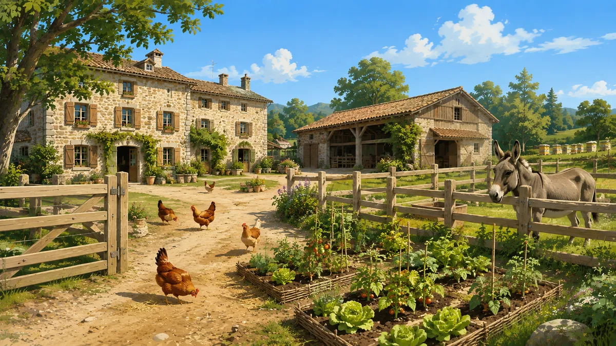 Gîte de groupe avec ferme pédagogique : séjour nature pour les enfants