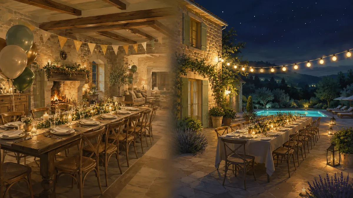 Gîte de groupe ou salle des fêtes pour un anniversaire : que choisir ?