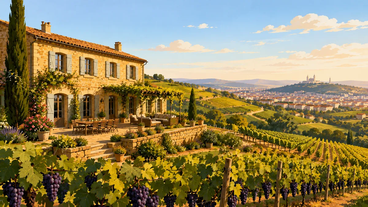 Top 10 des gîtes de groupe proches de Lyon
