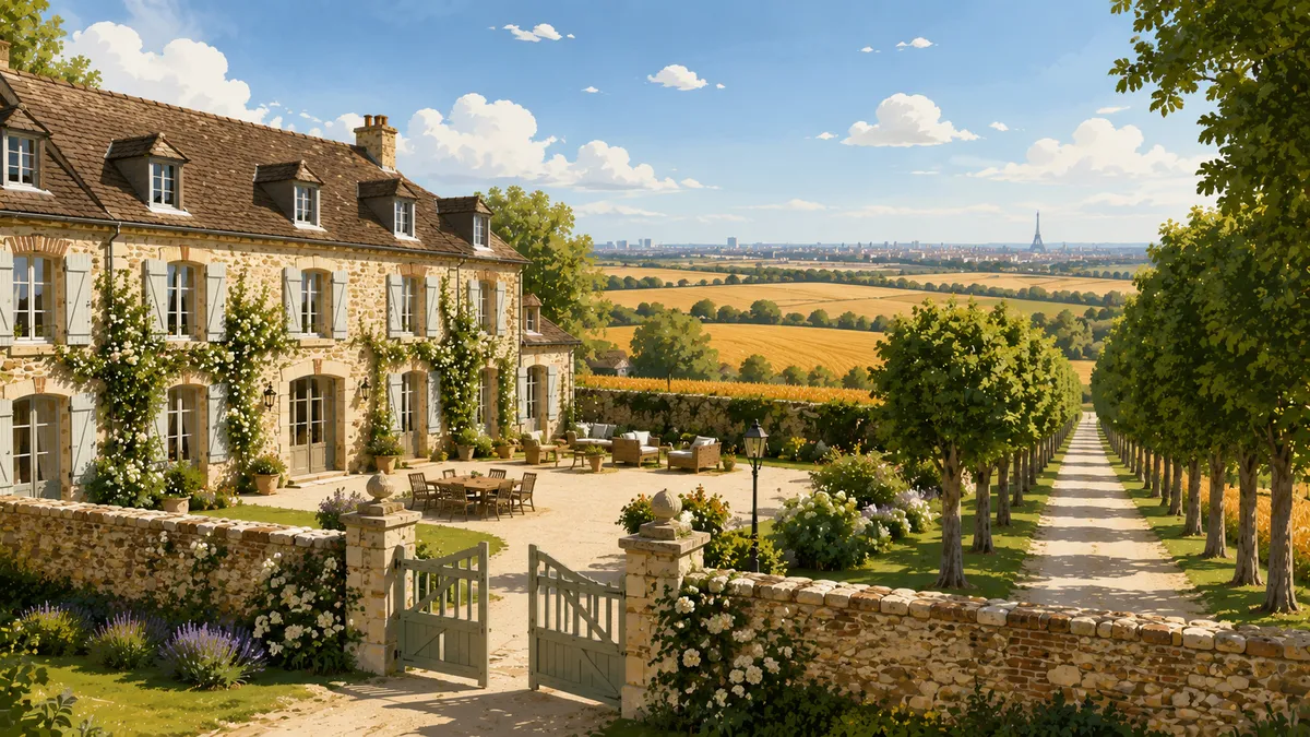 Top 10 des gîtes de groupe proches de Paris (moins de 2 h)