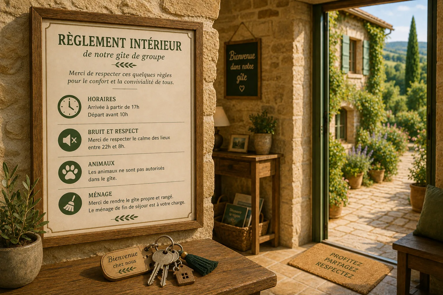 Gîte de groupe et voisinage : prévenir les conflits liés au bruit