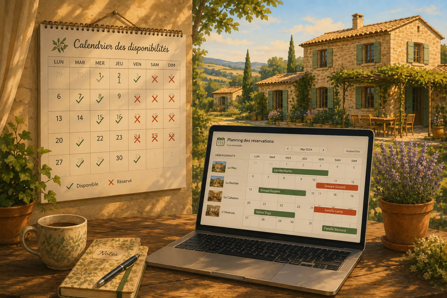 Obtenir des réservations directes pour son gîte de groupe