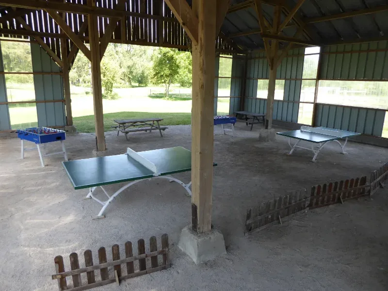Espace de jeux couvert du domaine