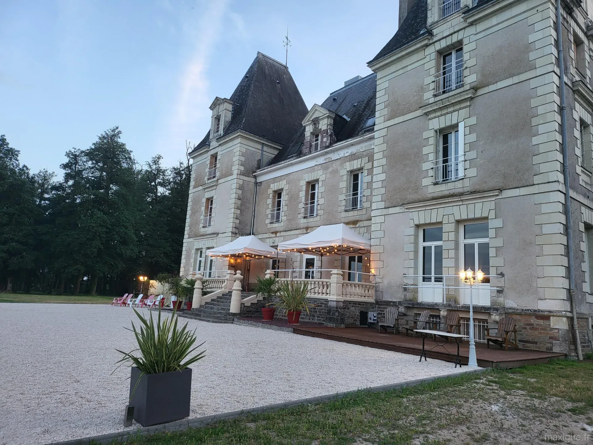 Gîte de groupe Château de Noirbreuil à Chaumes-en-Retz — Château de Noirbreuil – Chaumes-en-Retz, capacité 82 personnes