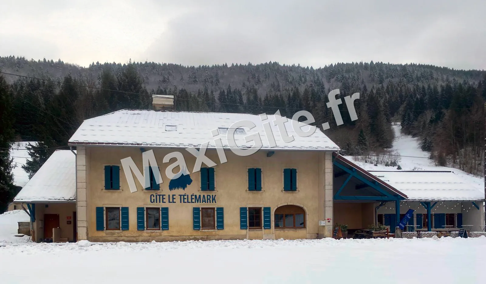 Gîte de groupe Gîte Le Télémark à Lélex — Photo 1 de Gîte Le Télémark à Lélex, capacité 38 personnes