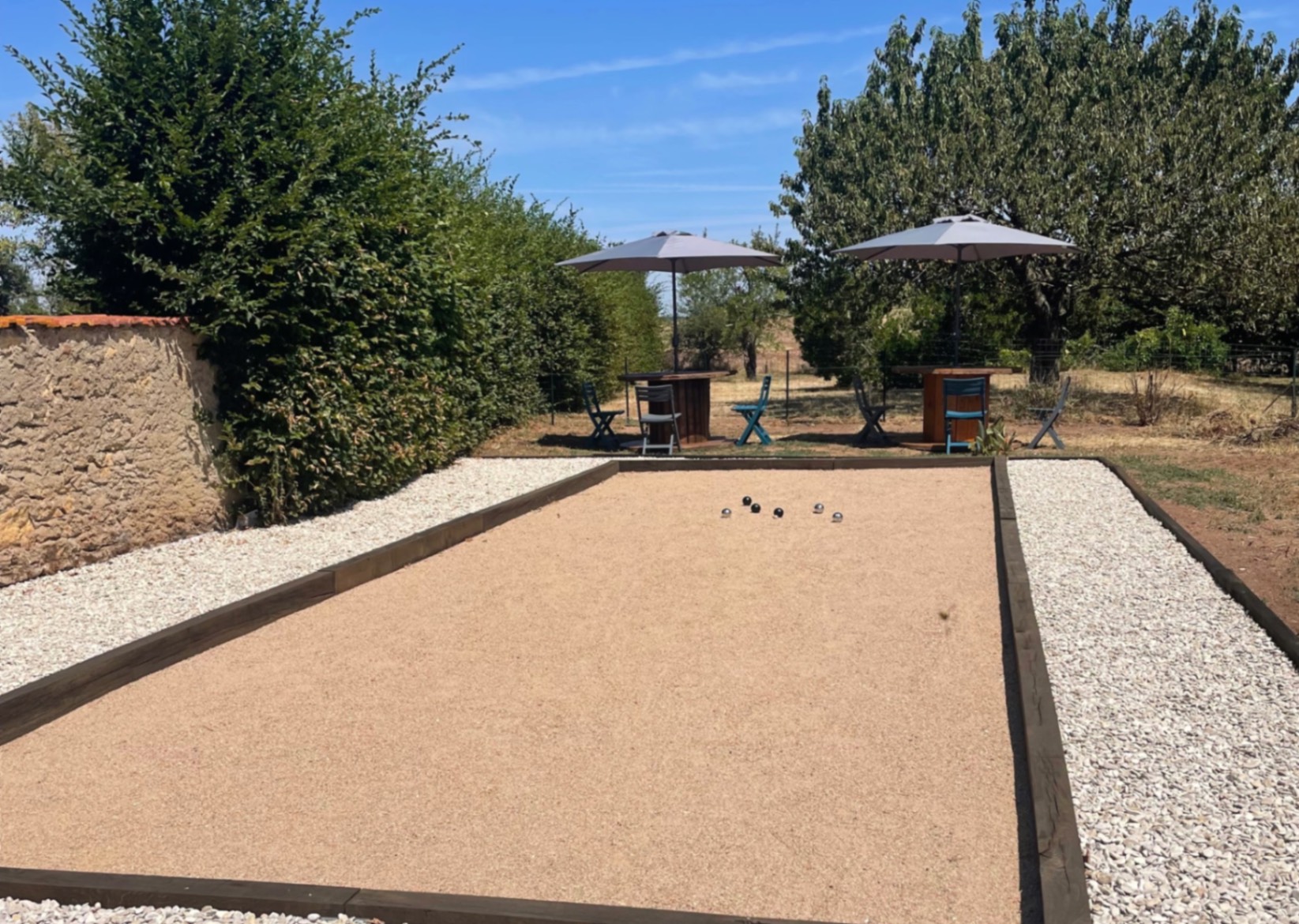 Terrain de pétanque