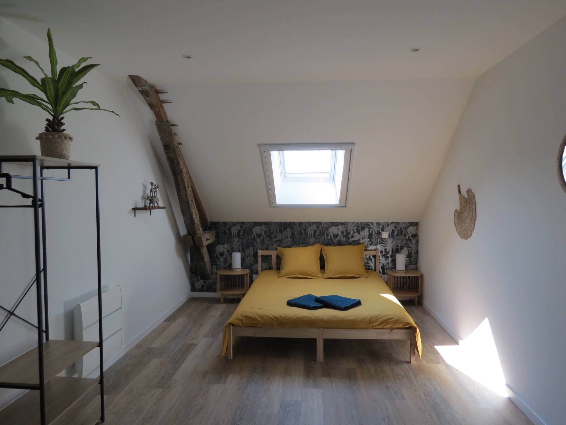 Dortoir à l’étage, 2ème zone lit queen size
