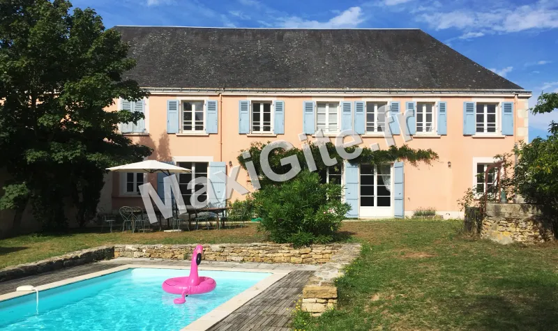 Photo 2 de Gîte de groupe "Villa et Manoir" au Château de Bourneau à Bourneau
