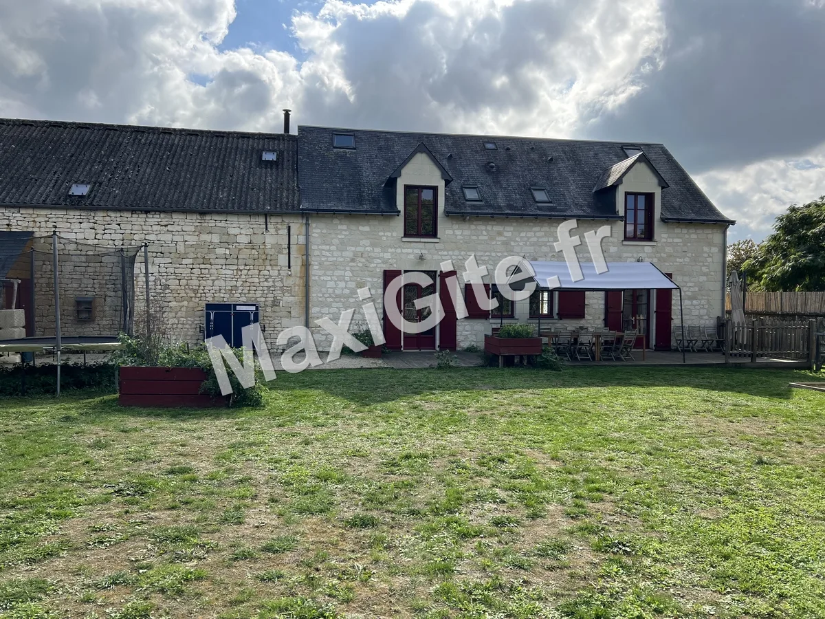 Gîte de groupe Gîte Tertuf à Lerné — Photo 2 de Gîte Tertuf à Lerné, capacité 18 personnes