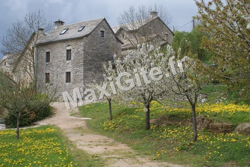 Gîte Les Ecuries De Sauveterre - Le Sauveterre — gîte de groupe à La Tieule