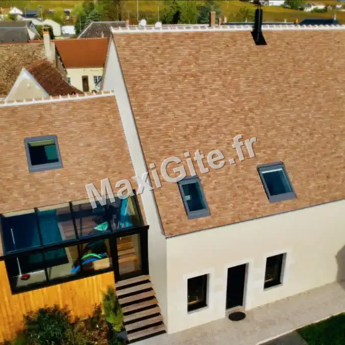 Gîte de groupe Gîte Les Griottes à Verdigny — Photo 1 de Gîte Les Griottes à Verdigny, capacité 12 personnes