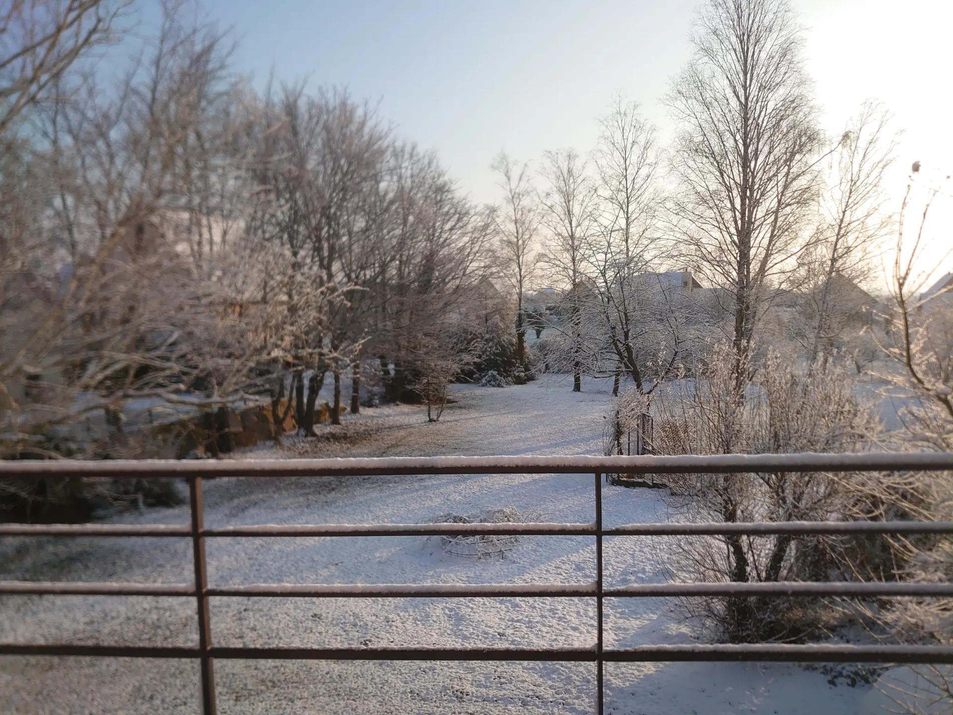 LA MAISON BERMA – Westhoffen Le jardin en hiver