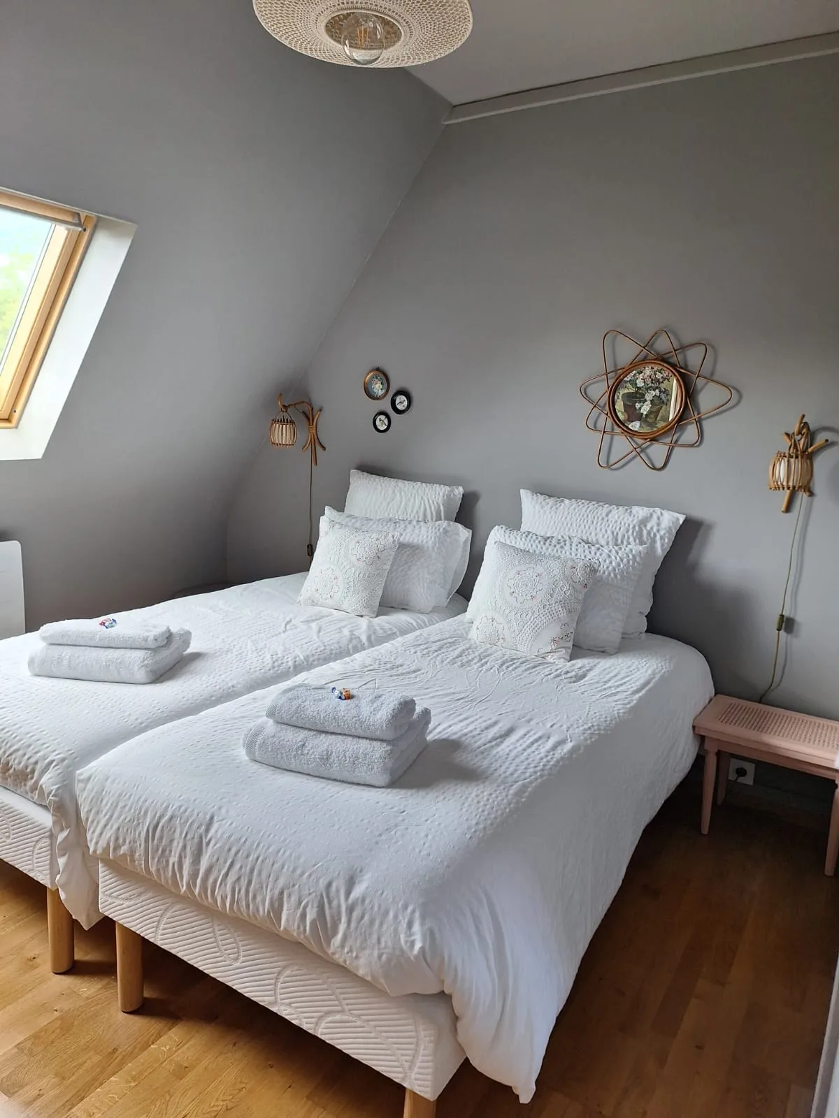 LA MAISON BERMA – Westhoffen Chambre Twin Nid