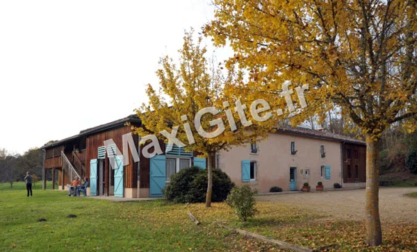 Gîte de groupe Gîte de Bacourey à Bernos-Beaulac — Photo 1 de Gîte de Bacourey à Bernos-Beaulac, capacité 31 personnes