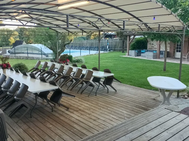 Gîte Domaine de La Rebière — gîte de groupe à Saint-Martin-de-Fressengeas