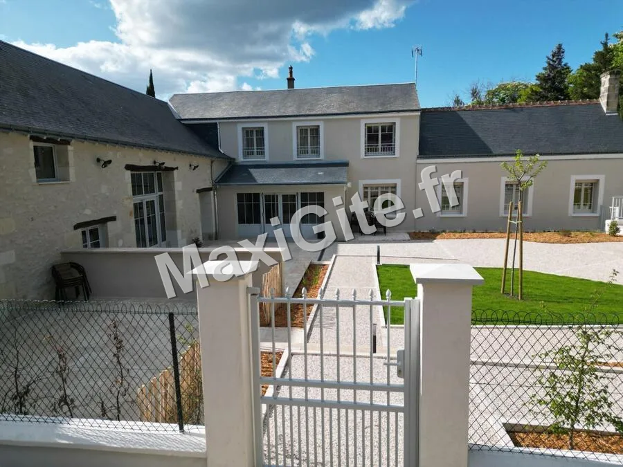 Gîte de groupe Gîte des Vergers de Fontenay à Lignières-de-Touraine — Photo 1 de Gîte des Vergers de Fontenay à Lignières-de-Touraine, capacité 32 personnes