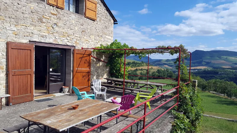 Gîte Gîte de Cabrières — gîte de groupe à Compeyre