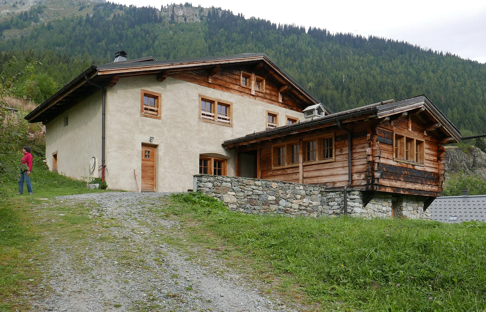 Gîte de groupe Chalet La Loriaz à Vallorcine — Photo 1 de Chalet La Loriaz à Vallorcine, capacité 15 personnes