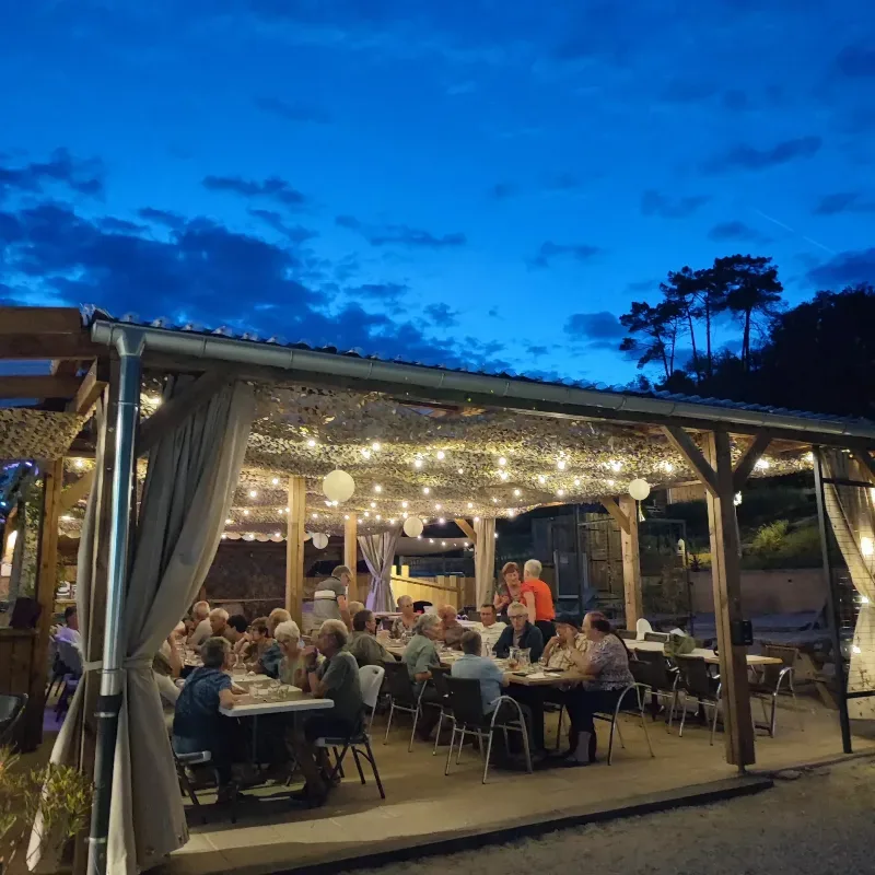 Au Creux des Arbres – Carsac-Aillac - soirée conviviale aniversaire