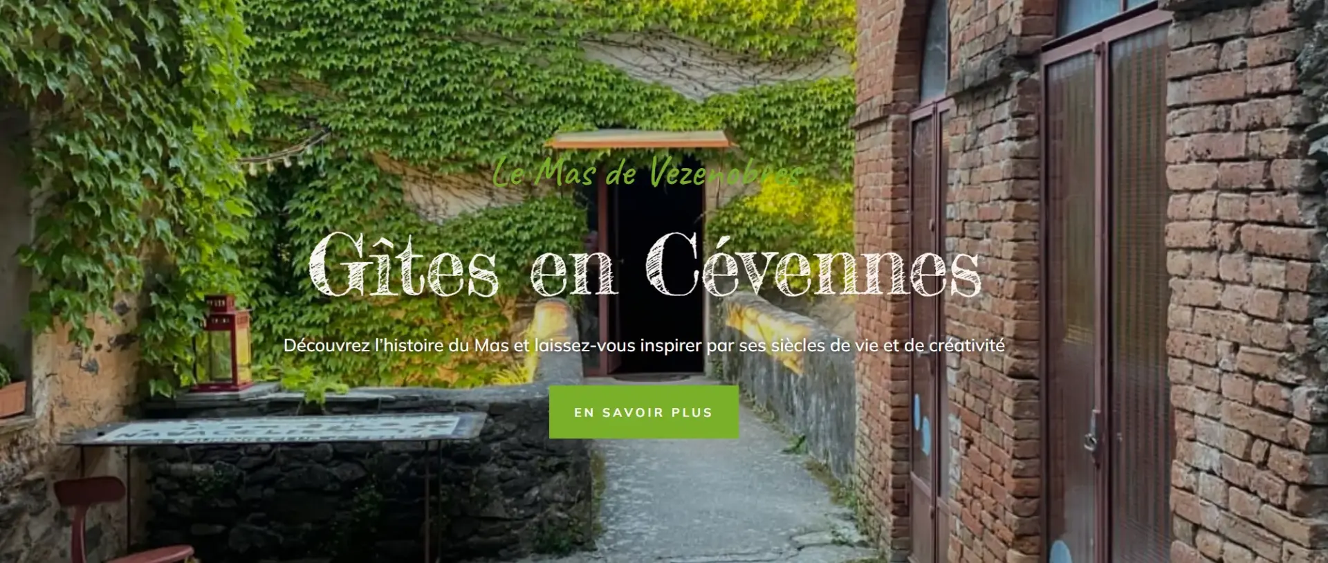 Gîte de groupe Mas de Vezenobres à Le Vigan — Mas de Vezenobres – Le Vigan, capacité 35 personnes
