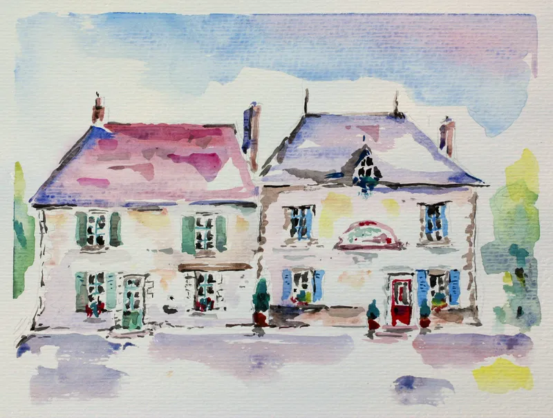Gîte Le Comptoir et l'Aquarelle — gîte de groupe à Paulmy
