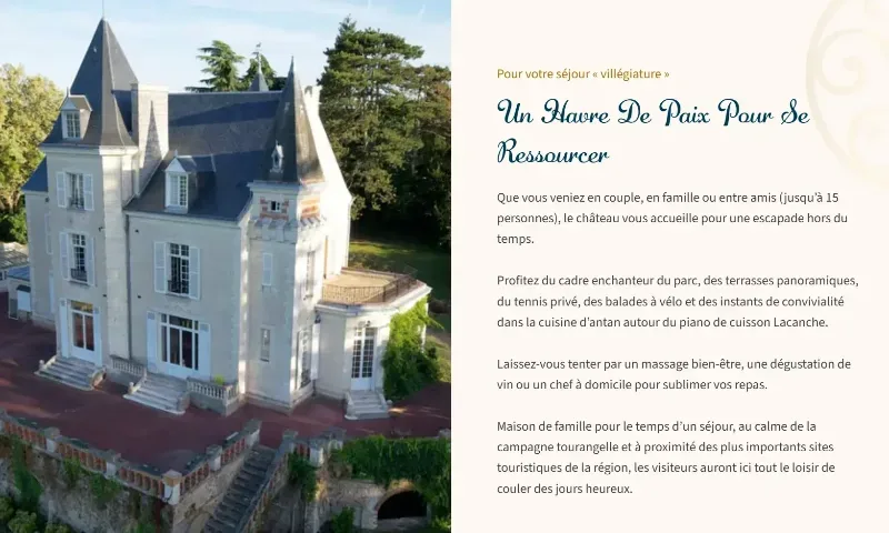 Château La Villaine – Esvres-sur-Indre