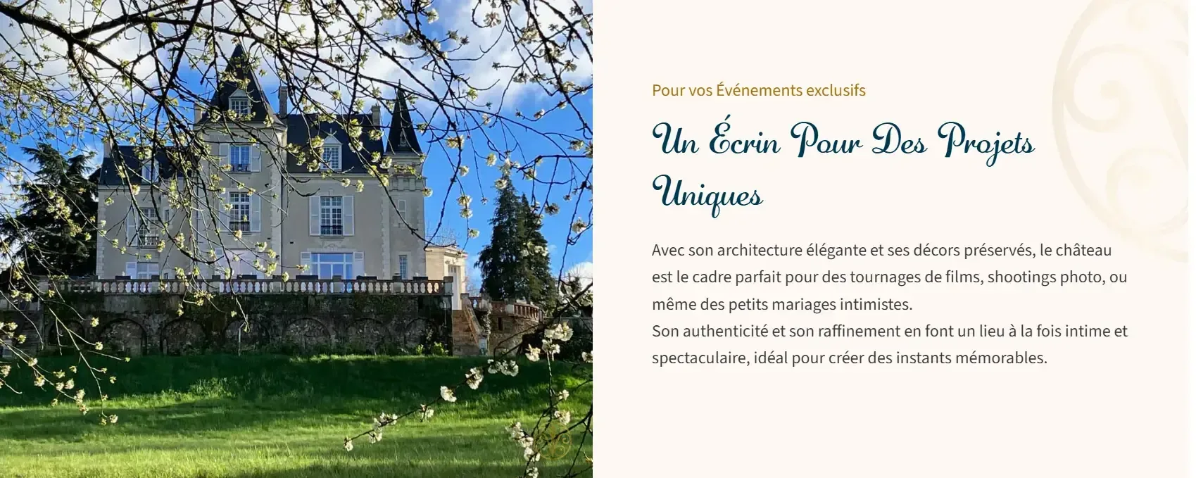 Gîte de groupe Château La Villaine à Esvres-sur-Indre — Château La Villaine – Esvres-sur-Indre, capacité 20 personnes