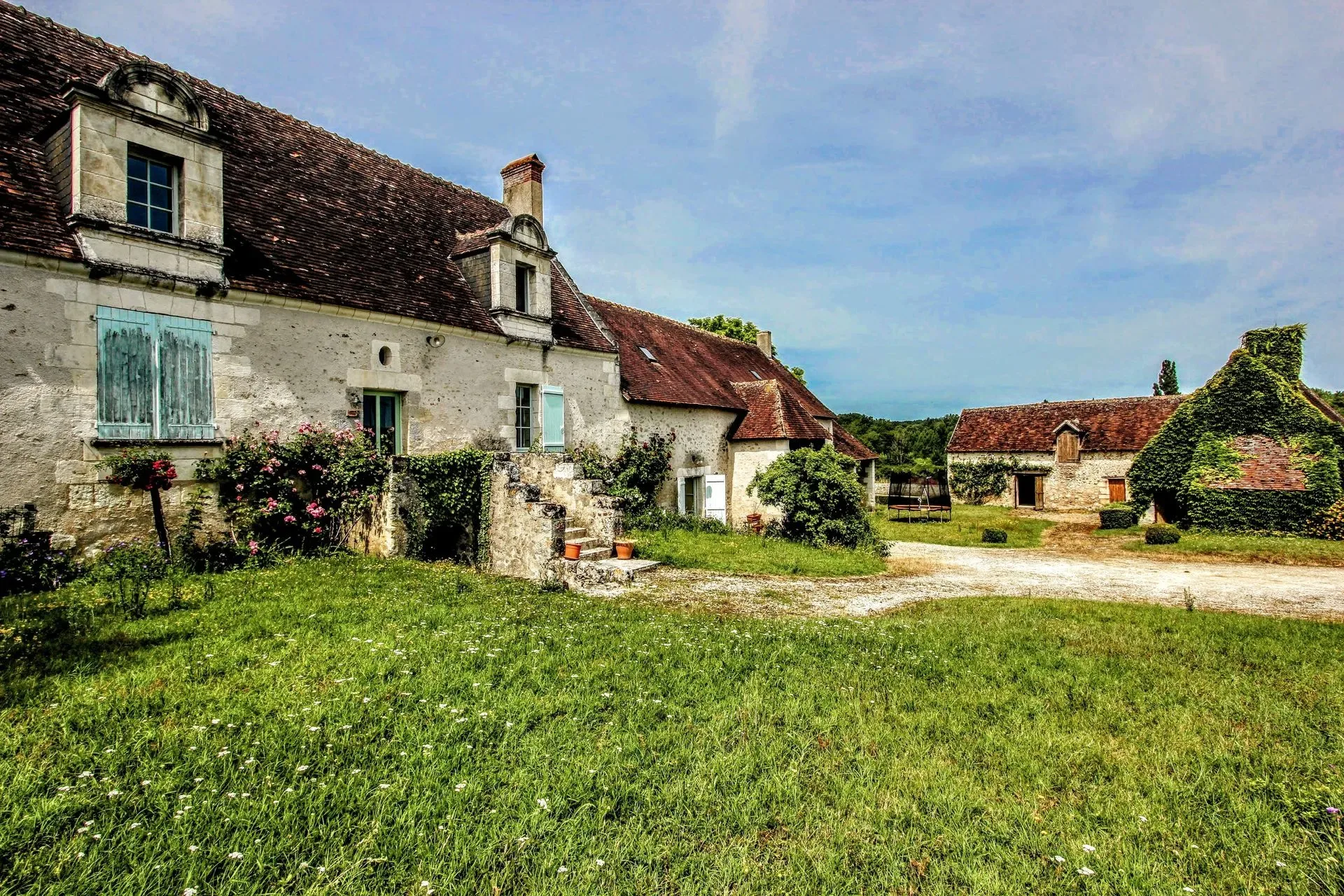 Gîte de groupe Gîte Gué Léger à Chanceaux-près-Loches — Photo 1 de Gîte Gué Léger à Chanceaux-près-Loches, capacité 15 personnes