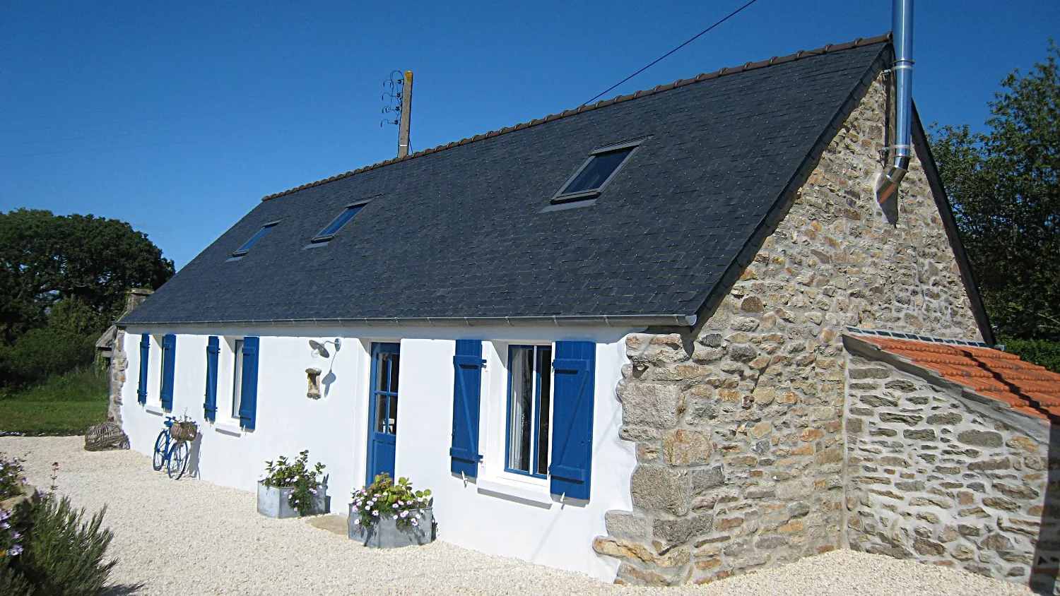 Gîte de groupe Gites l'Authentik à Plourin — Photo 1 de Gites l'Authentik à Plourin, capacité 18 personnes