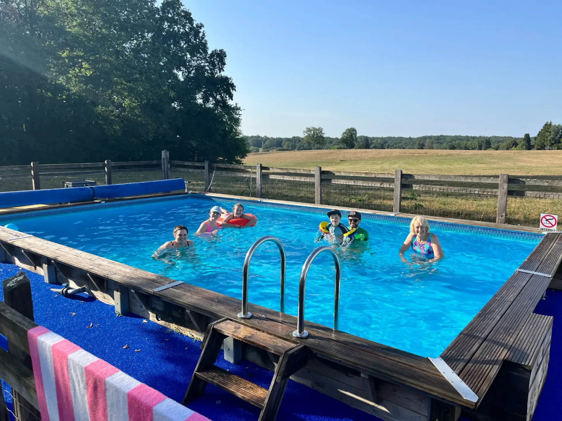 piscine chauffée