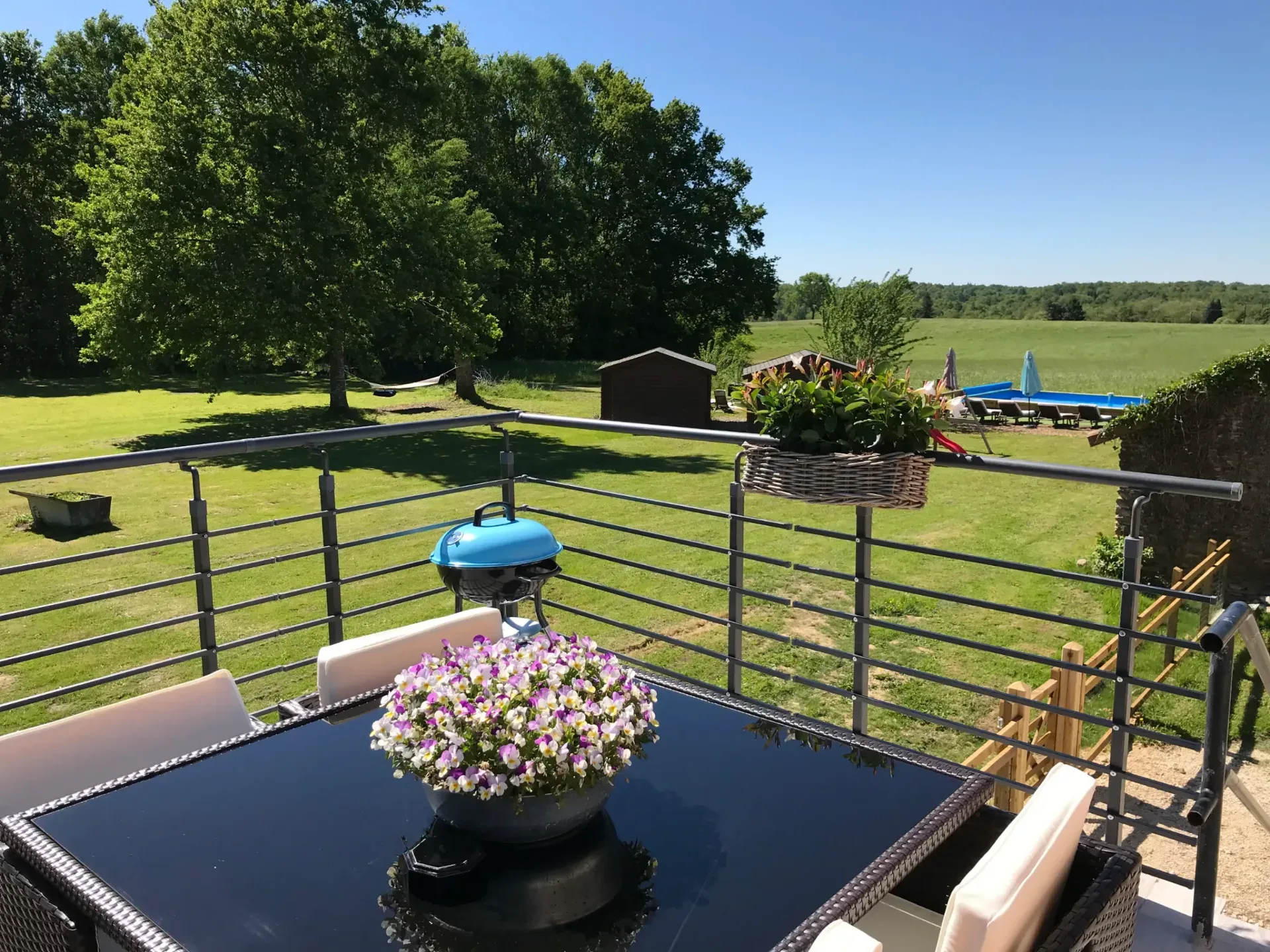 Vue depuis le studio