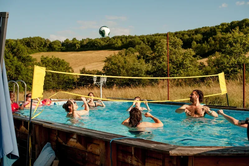 Piscine groupe