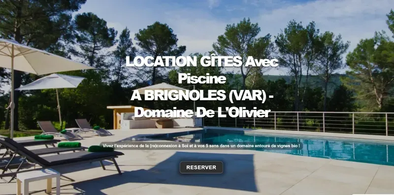 Gîte Domaine de l'Olivier — gîte de groupe à Brignoles