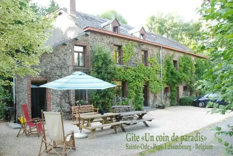 Gîte Un coin de paradis — gîte de groupe à Sainte-Ode