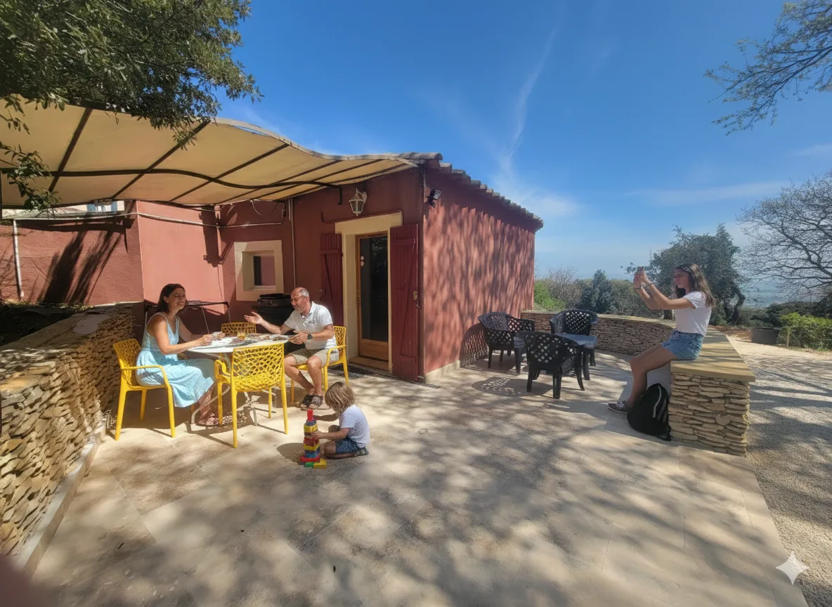 Le plus petit gîte, "L'Olivier"