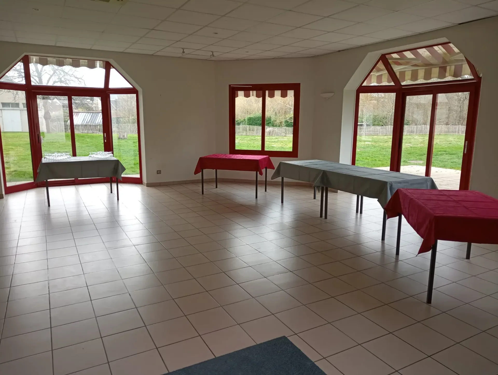 Mise en place buffet apéritif
