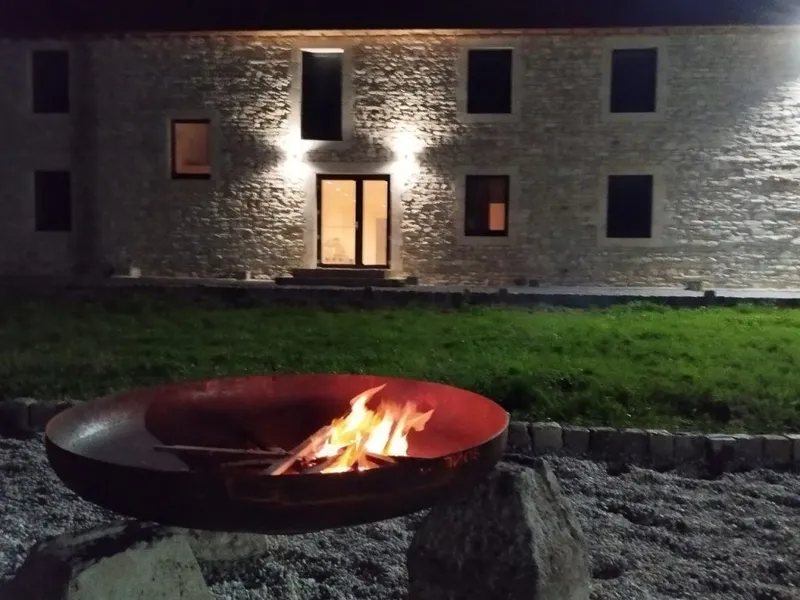 Chambre double avec salle de bain privative au Grand Breuil
