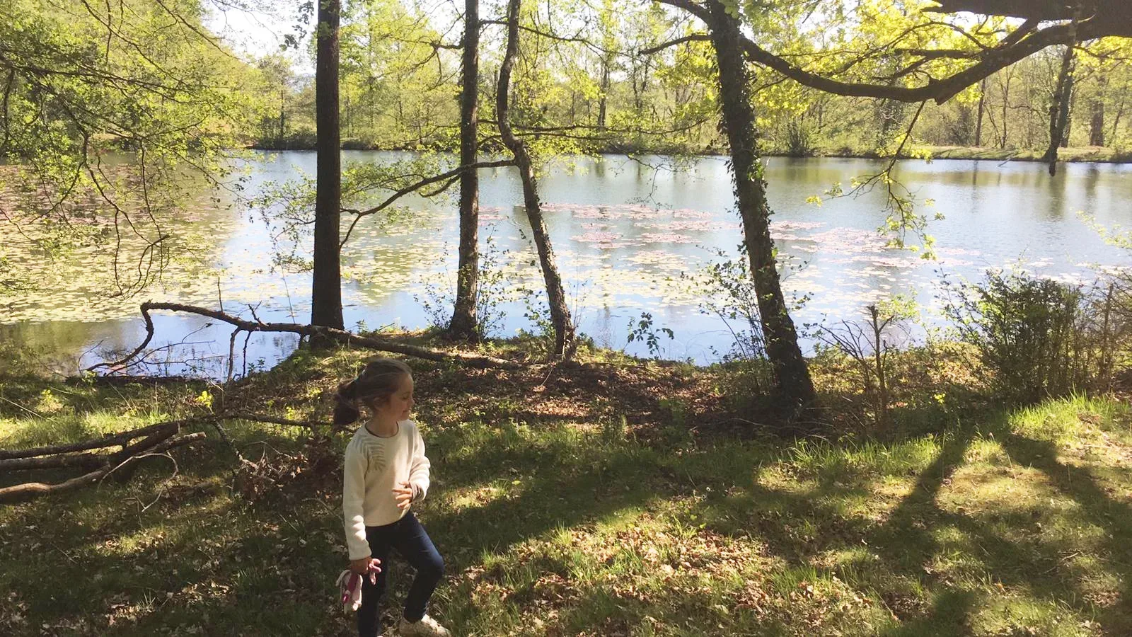 Lac privatif parfait pour les balades, la pêche