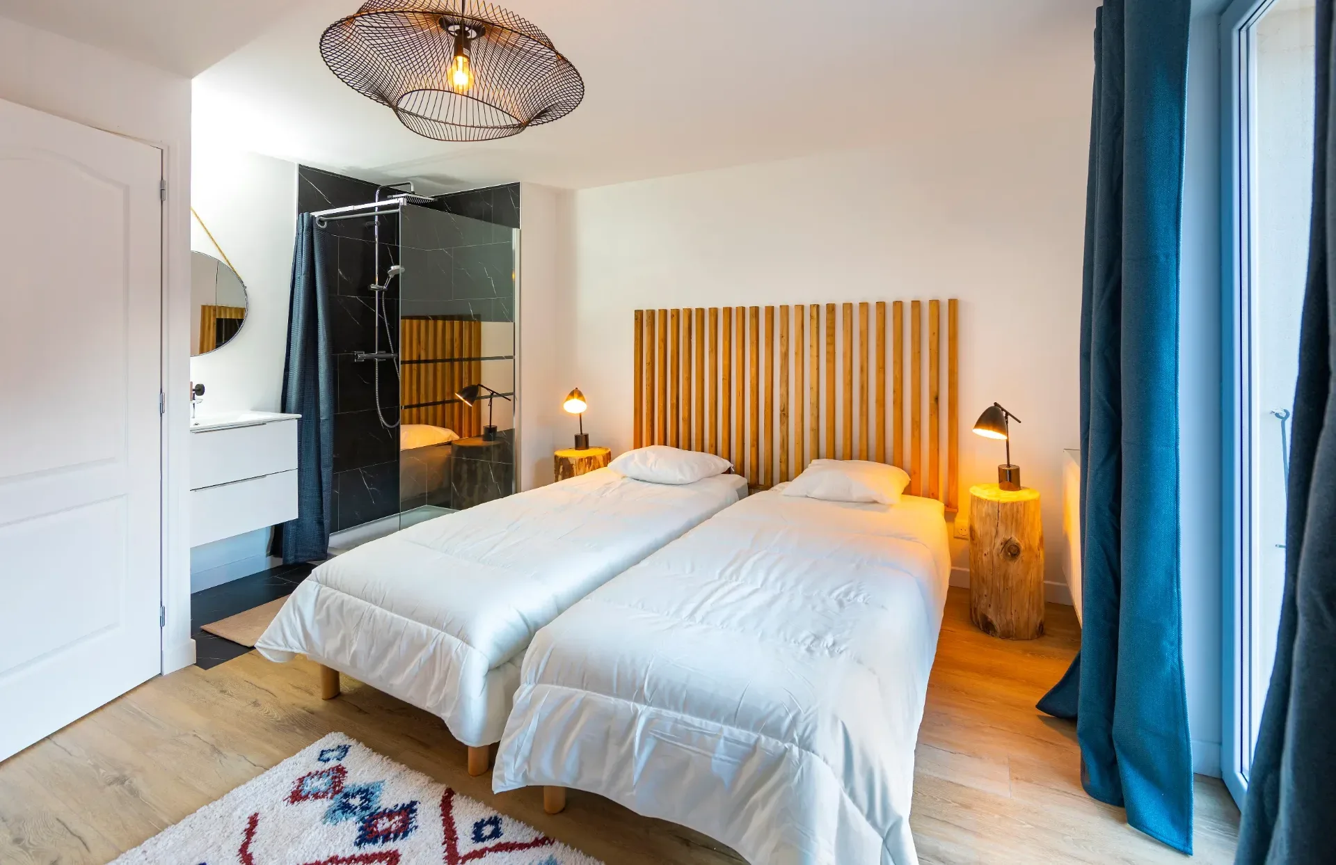 Maison de Sophie – RENCUREL - chambre twin