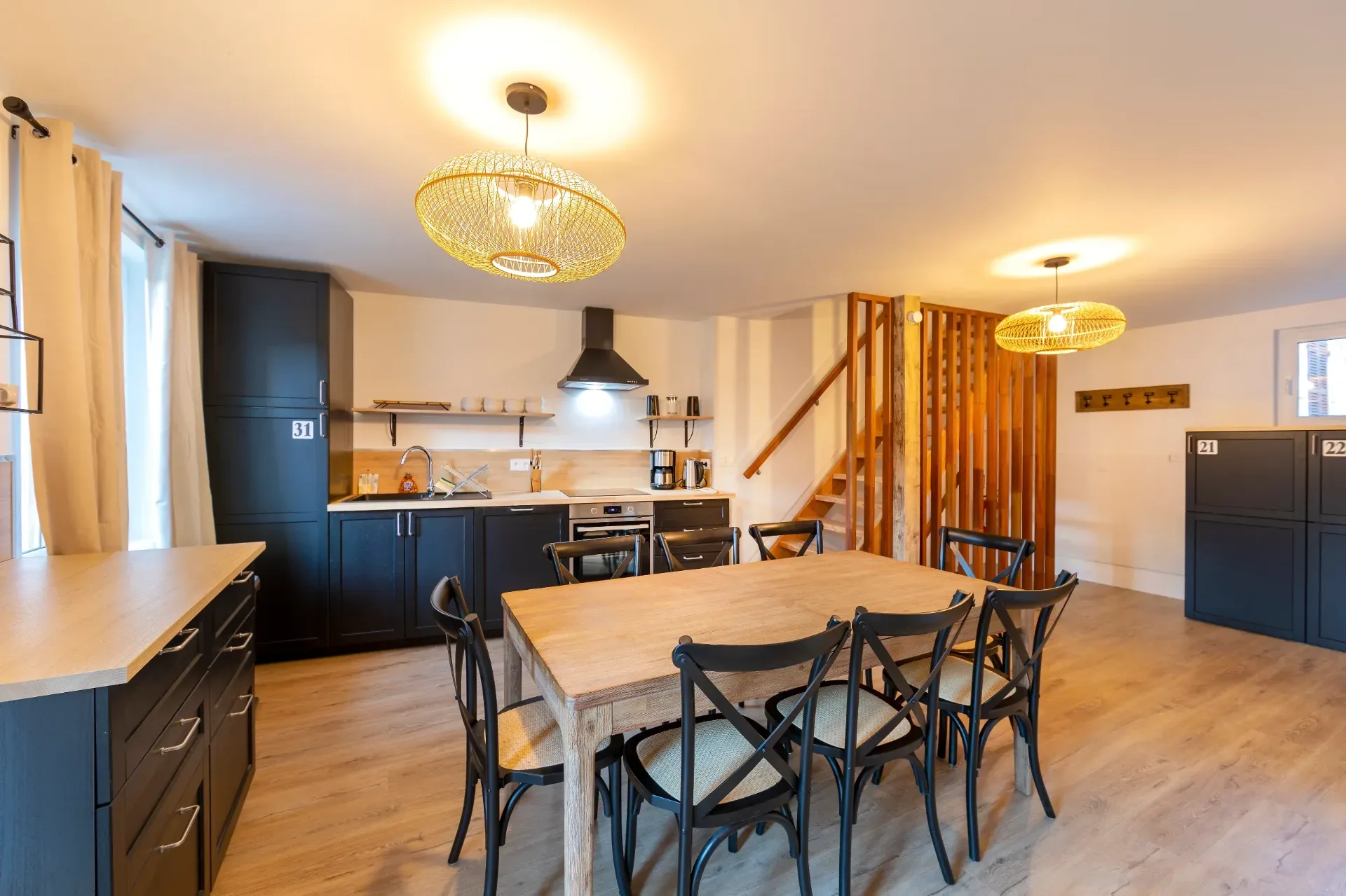 Maison de Sophie – RENCUREL - cuisine 2ème étage