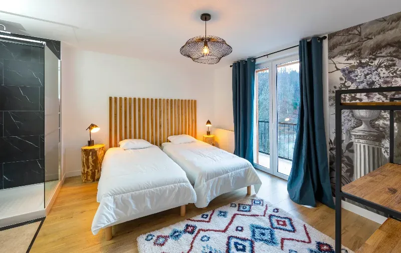 Maison de Sophie – RENCUREL - chambre twin