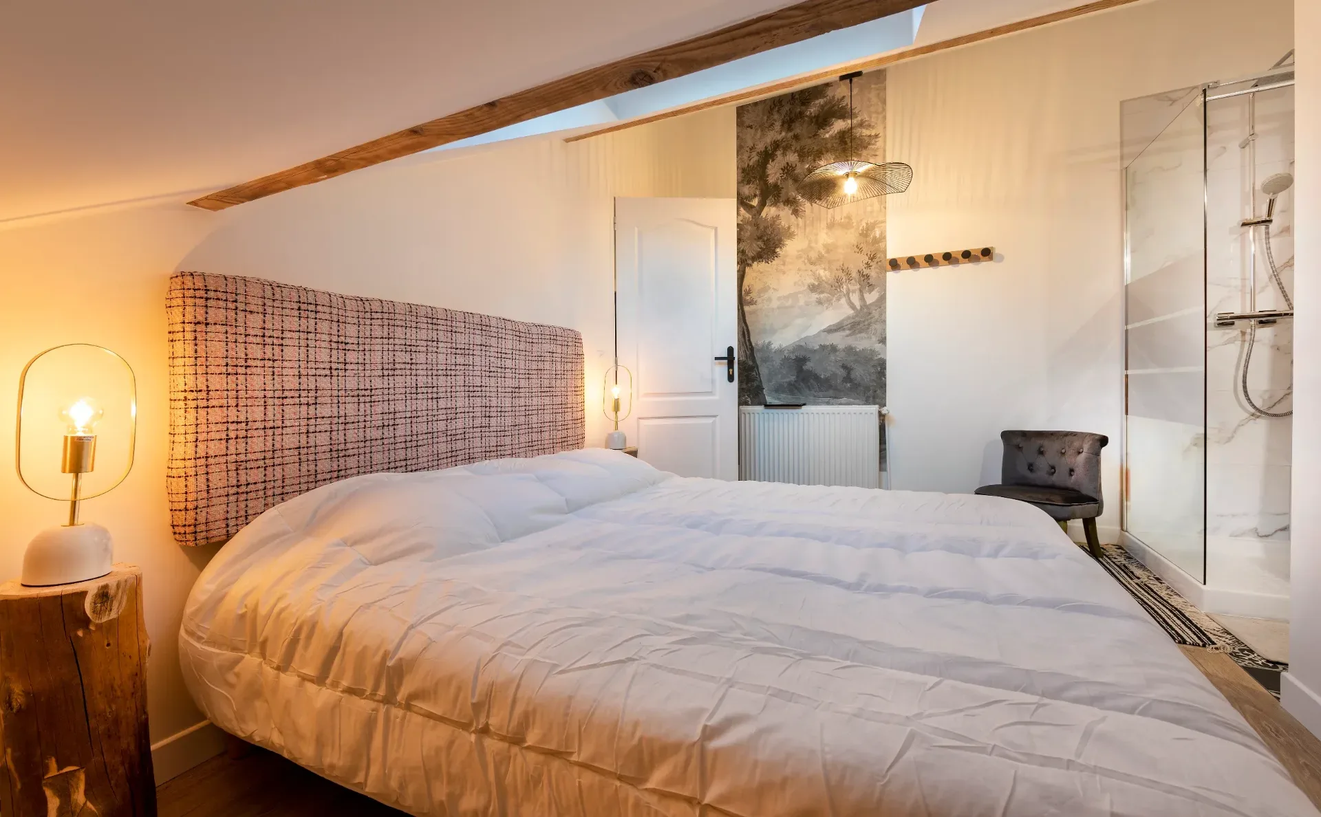 Maison de Sophie – RENCUREL - chambre double