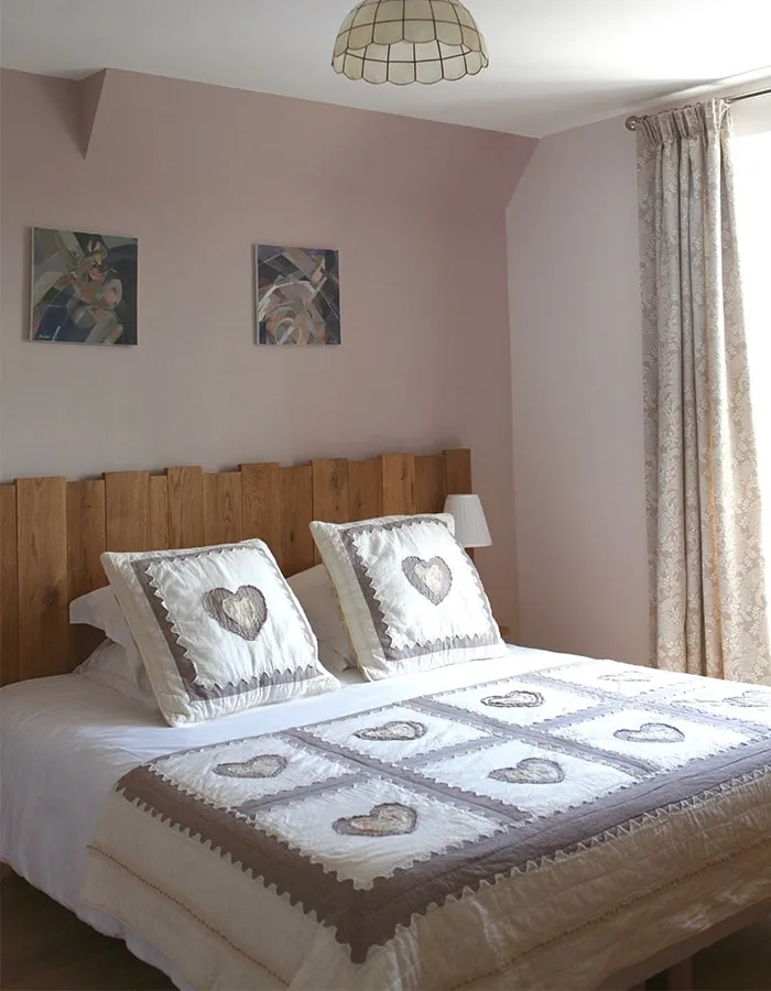 Intérieur du Cottage Grand Charme — Chambre du Cottage Grand Charme