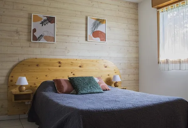 Chambre confortable du Gîte et Nature, hébergement pour groupes en Loire-Atlantique