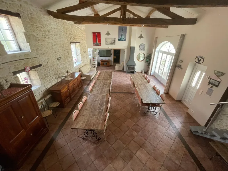 La Grande Champagne – grande salle 30 convives Rioux