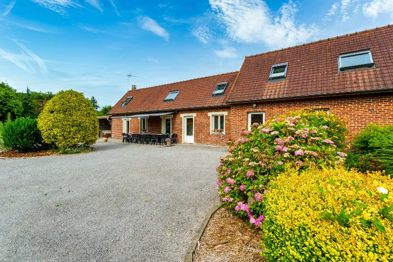 Gîte Aux Retrouvailles — gîte de groupe à Bécourt