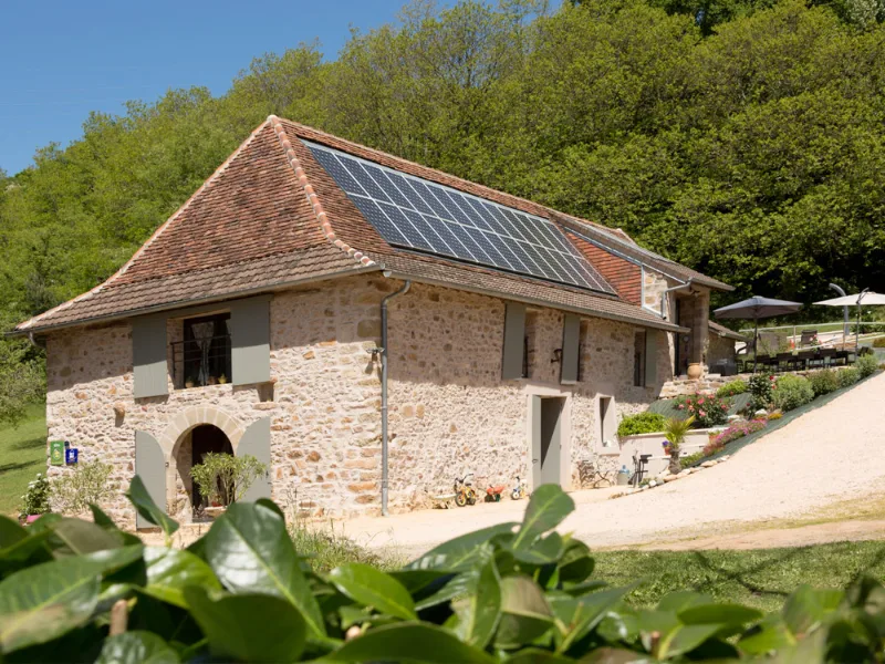 Gîte Gîte de la Papetie — gîte de groupe à Brivezac